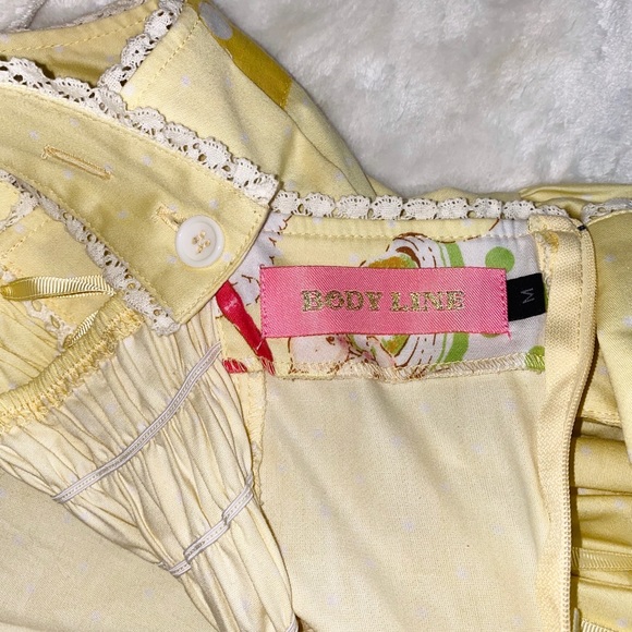 Bodyline Lolita Tea Party Dress | Yellow 🎀 - Picture 8 of 16